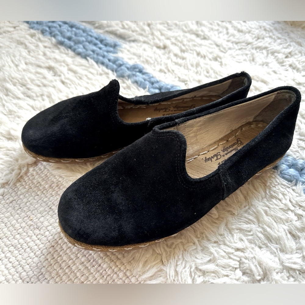 Sabah Black Slip-On Loafers